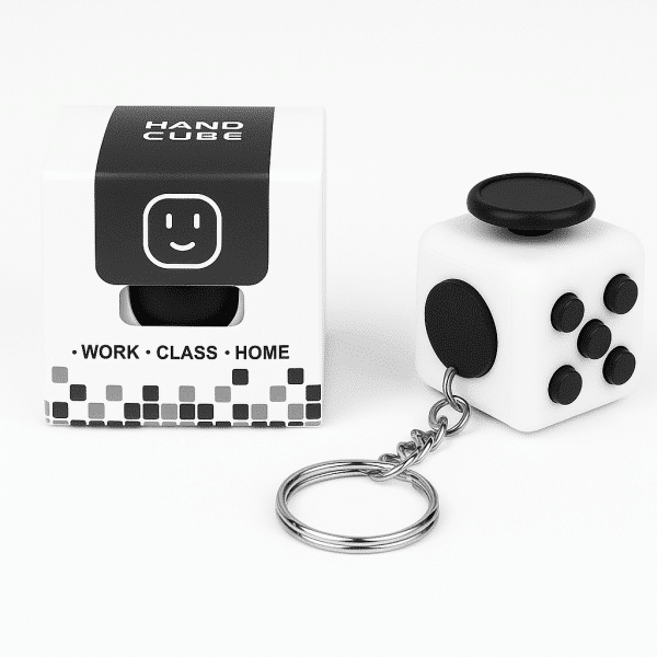 קוביית פידג'ט בקופסא ממותגת