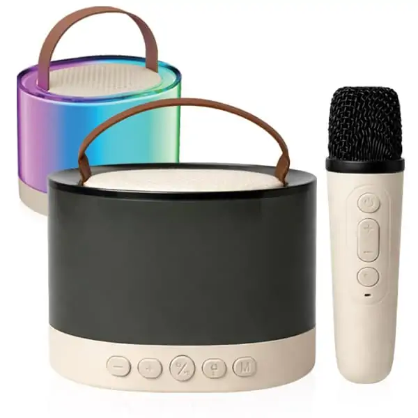 רמקול מיקרופון עם לוגו