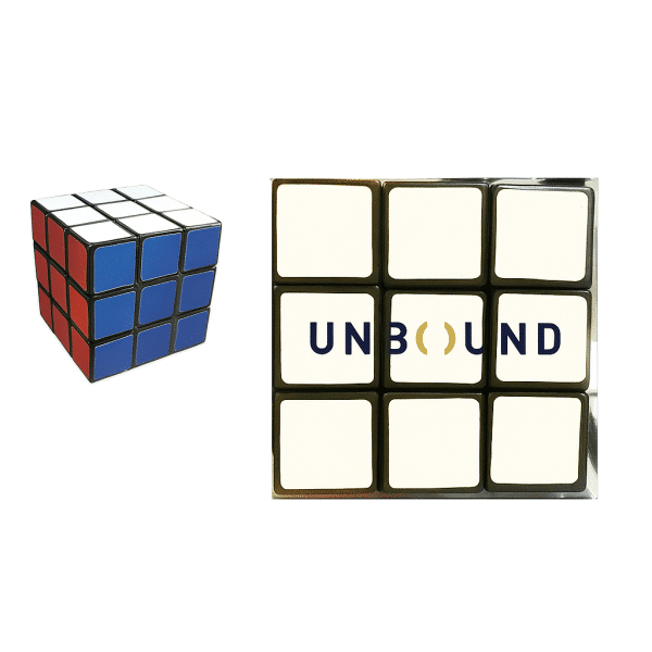 קוביה הונגרית עם לוגו