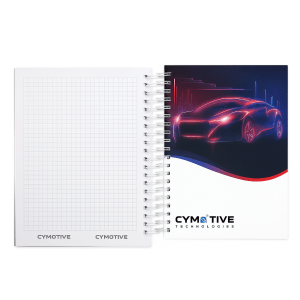 מחברת משבצות ממותגת