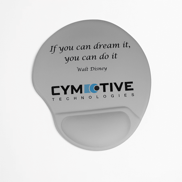 פד ממותג לעכבר עם כרית