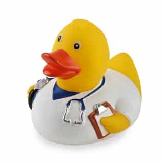 ברווז מעוצב בדמות רופא