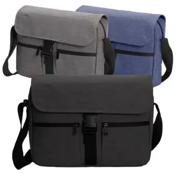 תיק צד למחשב בד ממוחזר RPET תיק צד למחשב בד ממוחזר RPET