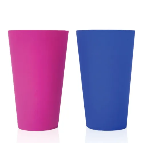 כוסות פלסטיק רב פעמיות עם לוגו
