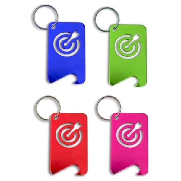 מחזיק מפתחות פותחן מטרה