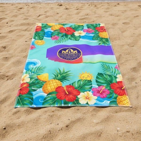 מגבות מנדפות עם לוגו | מגבת עם הדפסה צבעונית