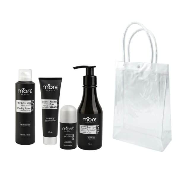 ערכת טיפוח ממותגת לגבר