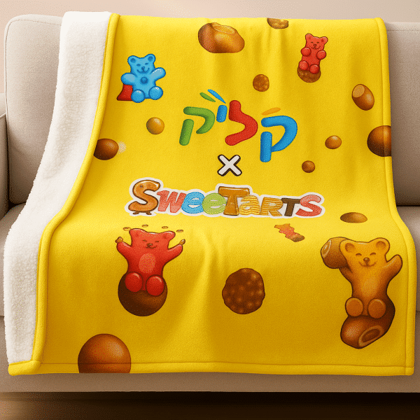 שמיכת כרבולית עם הדפס ALL OVER