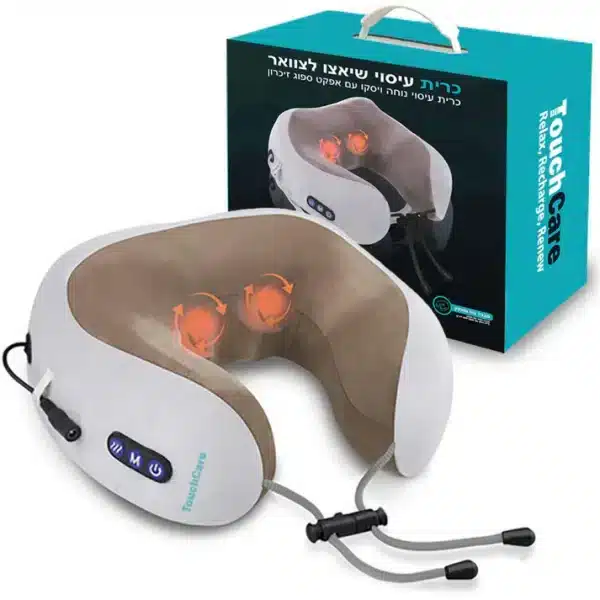 כרית עיסוי שיאצו לצוואר כרית עיסוי שיאצו לצוואר