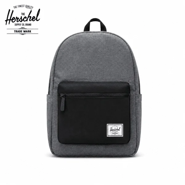 תיק גב הרשל HERSCHEL Settlement 15" Black Cross/Black